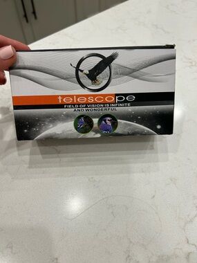 Black 12x50 High Power Monocular Telescope with Phone Adapter & Tripod-B